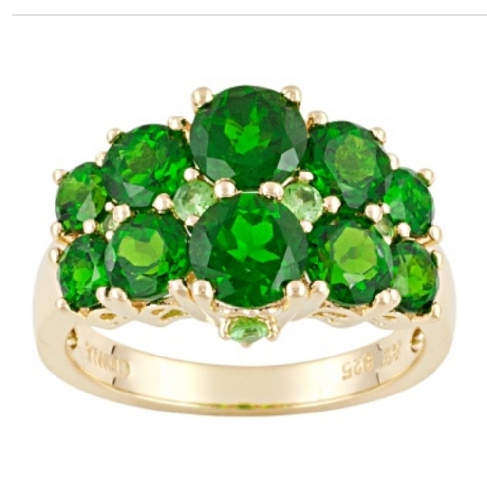 Chrome Diopside Ring - image 1